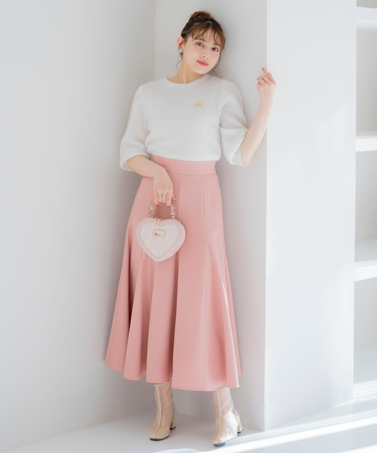 WILLSELECTION「ボリュームフレアマーメイドスカート」|フレア|