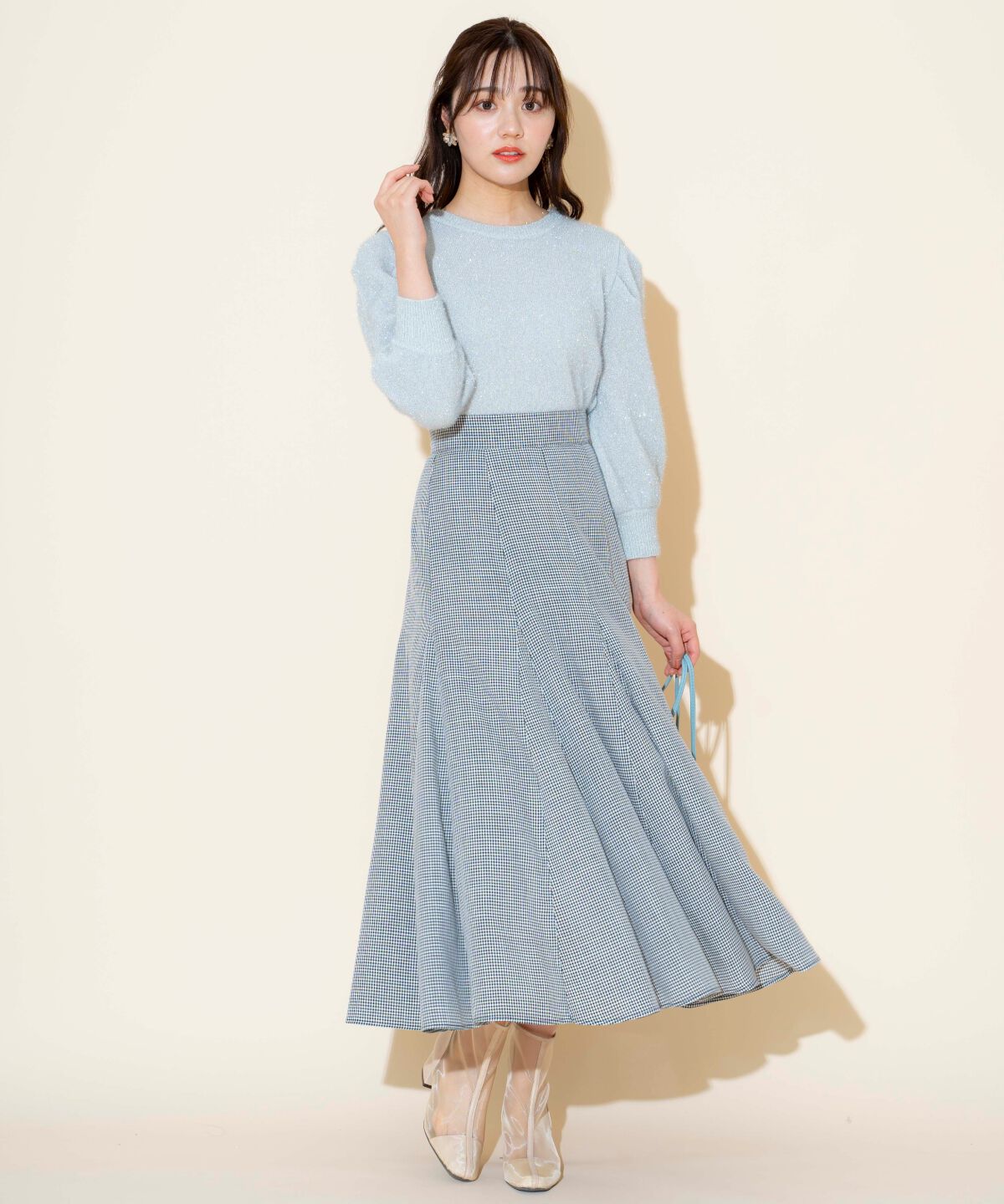 WILLSELECTION「ボリュームフレアマーメイドスカート」|フレア|