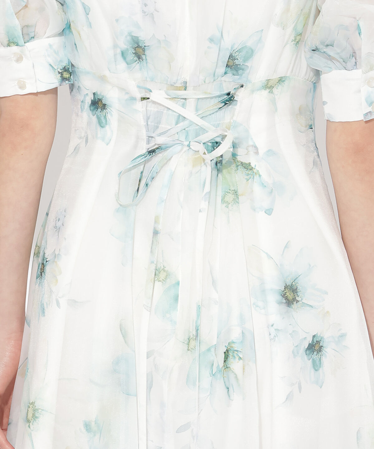 WILLSELECTION「オリジナルマーブルフラワーワンピース」|ワンピース|