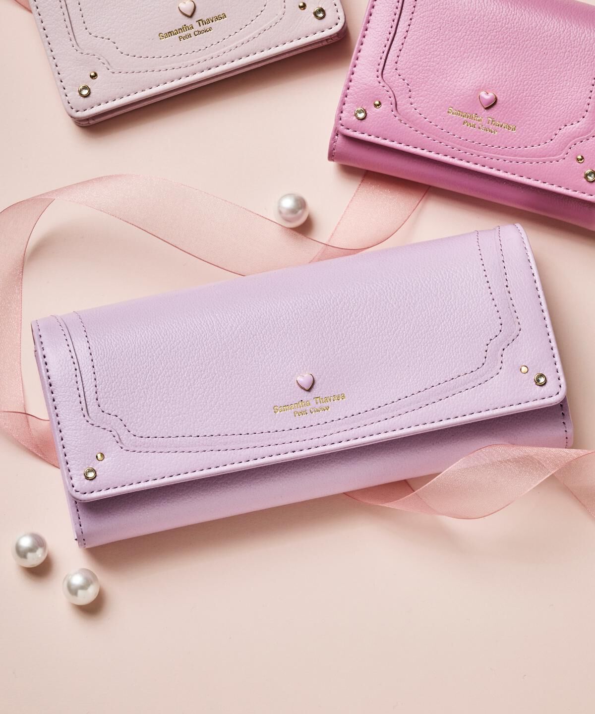 Samantha Thavasa Petit Choice「プチハート 長財布」|財布|
