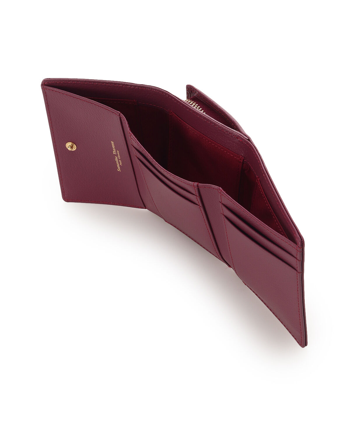 Samantha Thavasa Petit Choice「ダブルリボン 折財布」|財布|