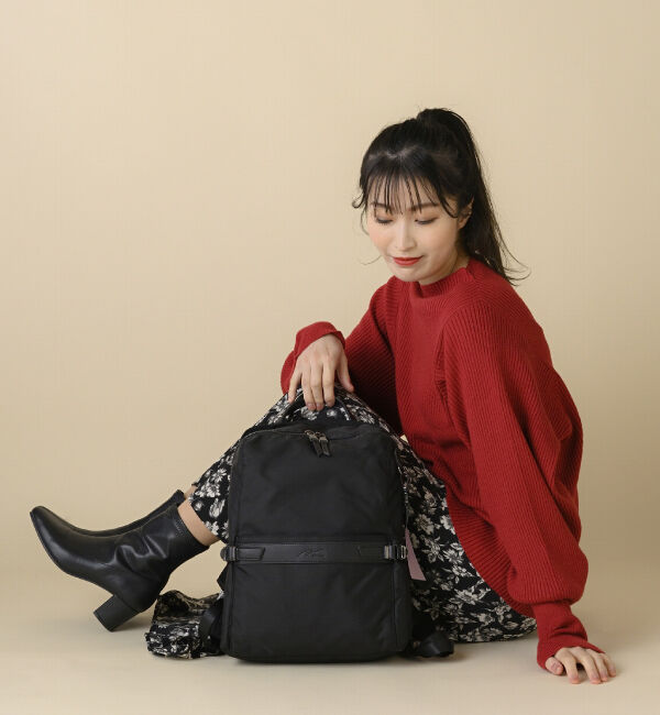 W&.Day/Night「W&.Day/Night | リッカ スクエアリュック A4ジャストサイズ 11.0インチタブレット収納 11711」|リュック|