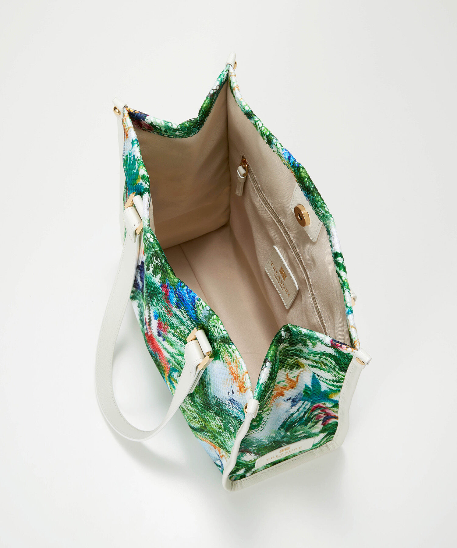 TOPKAPI BREATH「【TREASURE TOPKAPI】メッシュ ダブルプリント A4 トートバッグ」|トートバッグ|