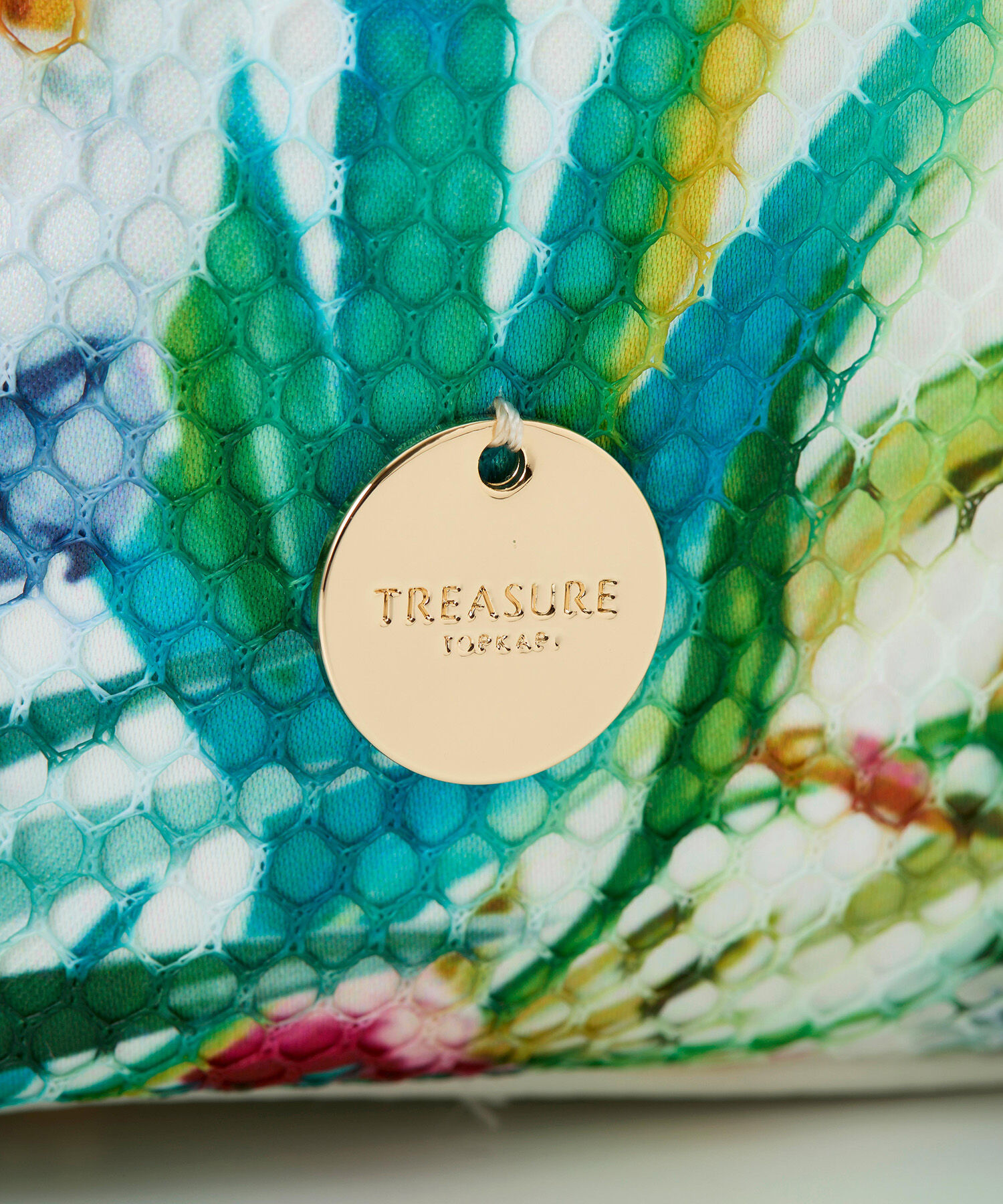 TOPKAPI BREATH「【TREASURE TOPKAPI】メッシュ ダブルプリント A4 トートバッグ」|トートバッグ|