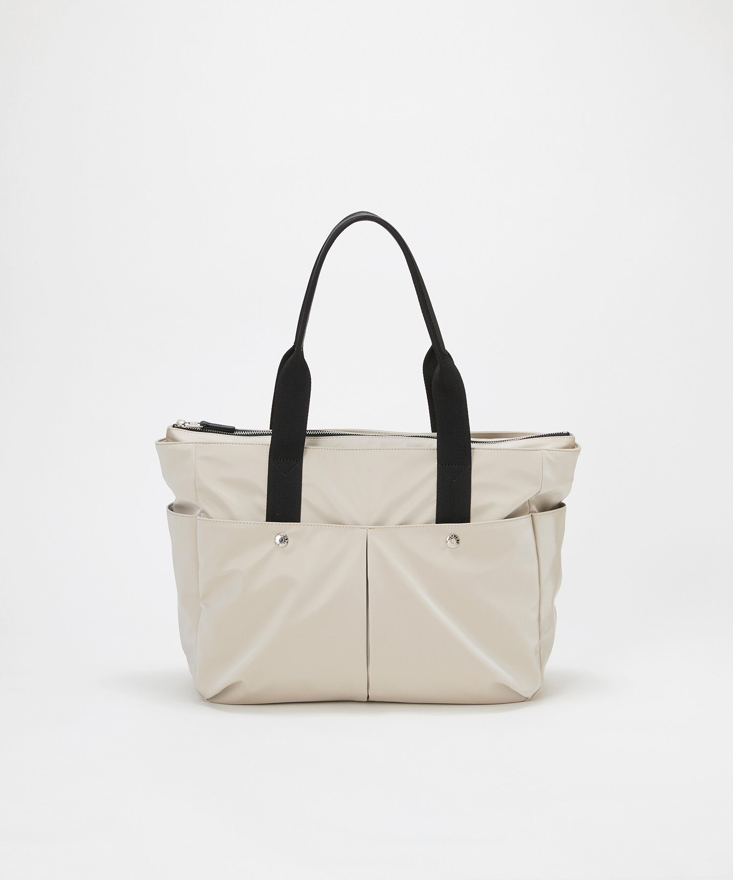 TOPKAPI BREATH「【Breath TOPKAPI】Train 防水ポリエステル ビッグ トートバッグ / 8ポケット/ キャリー対応」|トートバッグ|ライトベージュ