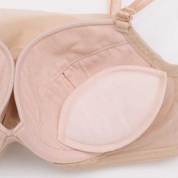 intesucre「アンテシュクレ こんなにズレないストラップレスブラ ブラジャー単品 BCDEFGカップ TBT364」|インナー|