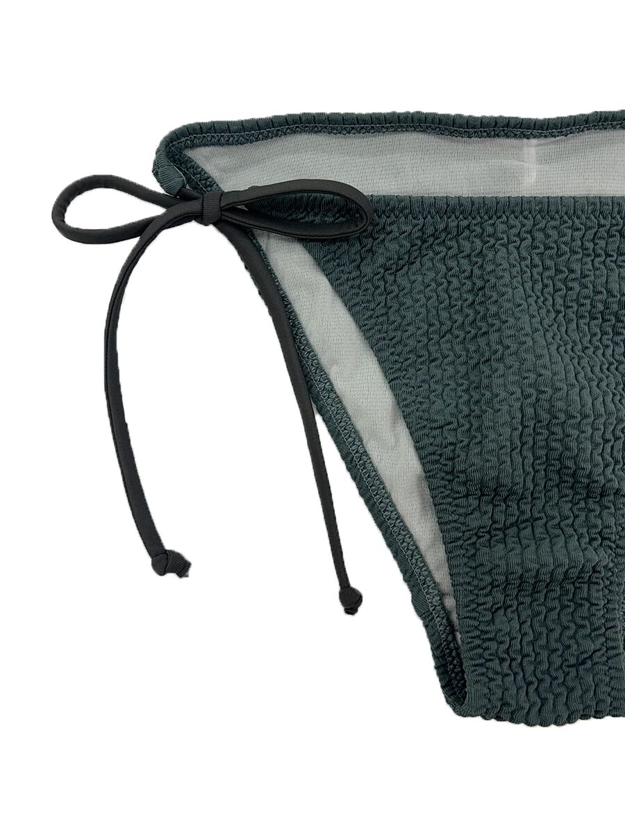 PEAK&PINE「ワッフルニット素材クロス三角ビキニ」|ビキニ|