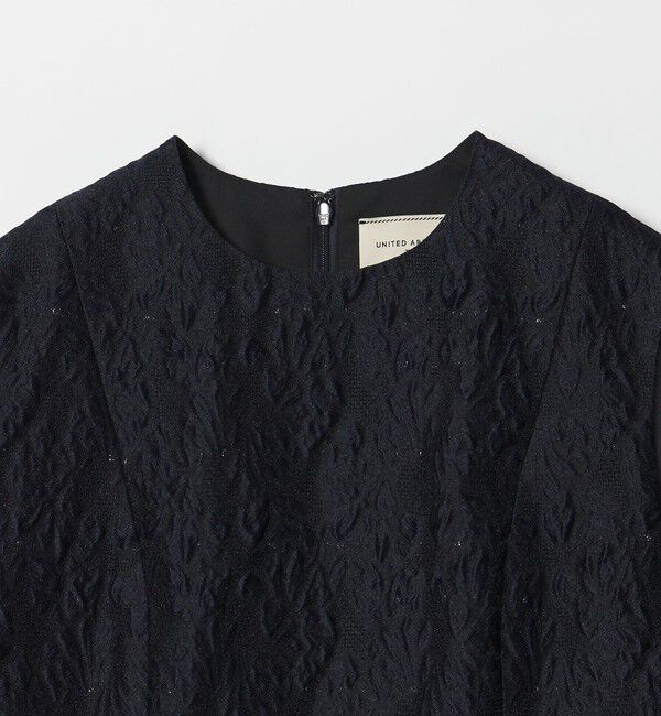 UNITED ARROWS「GISHA 2トーン ジャガード ワンピース」|ワンピース|