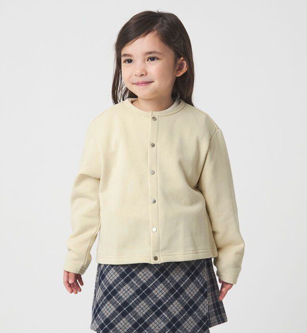 UNITED ARROWS green label relaxing「ウラケ カーディガン / キッズ  100cm-160cm」|カーディガン|