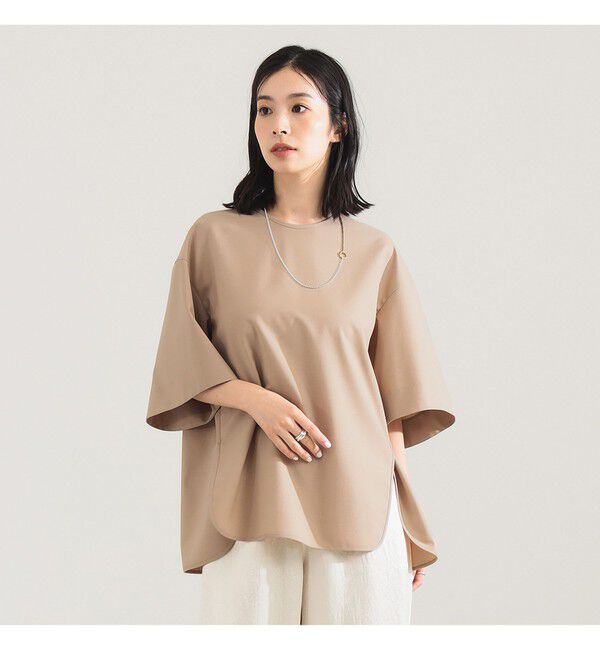 Demi-Luxe BEAMS 「ウール トロピカル フレアスリーブ プルオーバー」|シャツ・ブラウス|