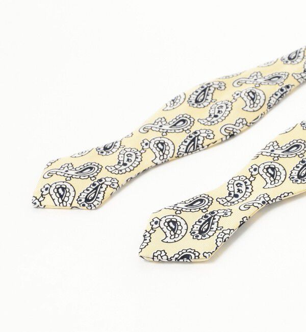 BEAMS PLUS「BEAMS PLUS / シルク ミニペイズリー プリント ボウタイ」|ネクタイ・蝶ネクタイ|