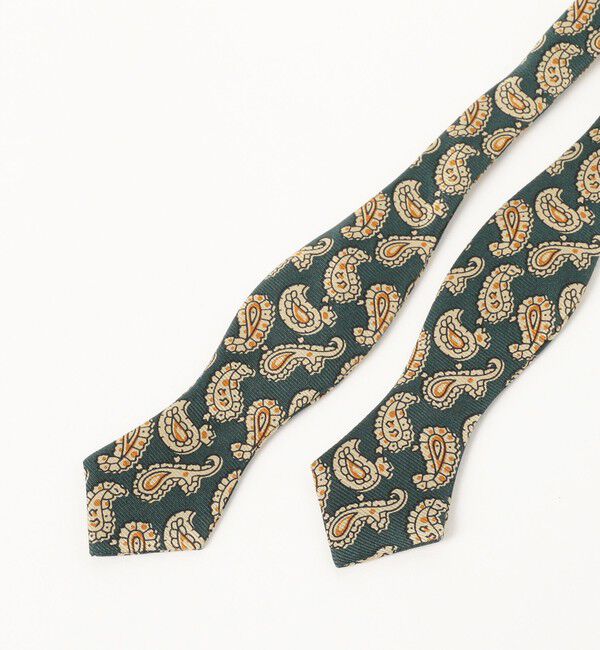 BEAMS PLUS「BEAMS PLUS / シルク ミニペイズリー プリント ボウタイ」|ネクタイ・蝶ネクタイ|