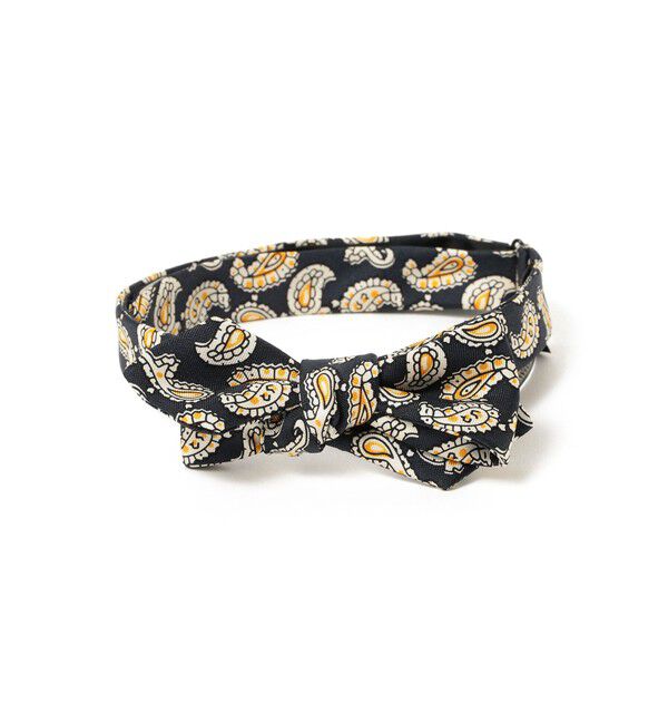 BEAMS PLUS「BEAMS PLUS / シルク ミニペイズリー プリント ボウタイ」|ネクタイ・蝶ネクタイ|