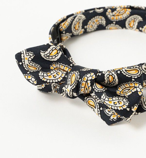 BEAMS PLUS「BEAMS PLUS / シルク ミニペイズリー プリント ボウタイ」|ネクタイ・蝶ネクタイ|