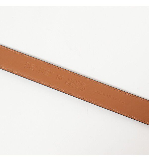 BEAMS PLUS「Cordovan Belt」|ベルト|
