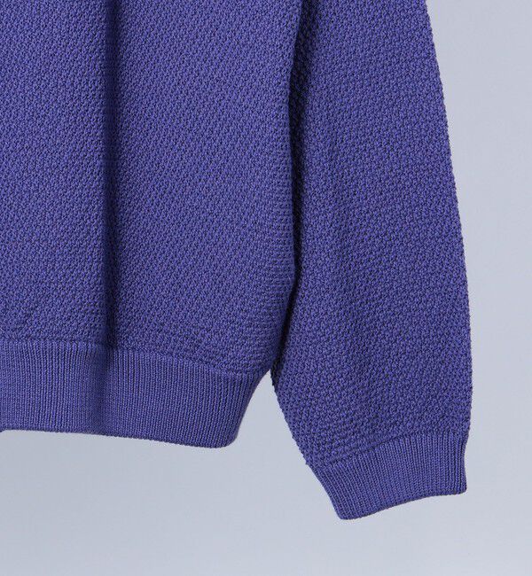 SHIPS any「【SHIPS any別注】SKOOKUM: 〈手洗い可能〉鹿の子 クルーネック カーディガン◇」|カーディガン|