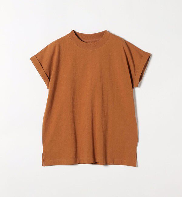 SHIPS any「SHIPS any:〈抗菌防臭/洗濯機可能〉USAコットン フレンチスリーブ TEE」|Tシャツ・カットソー|