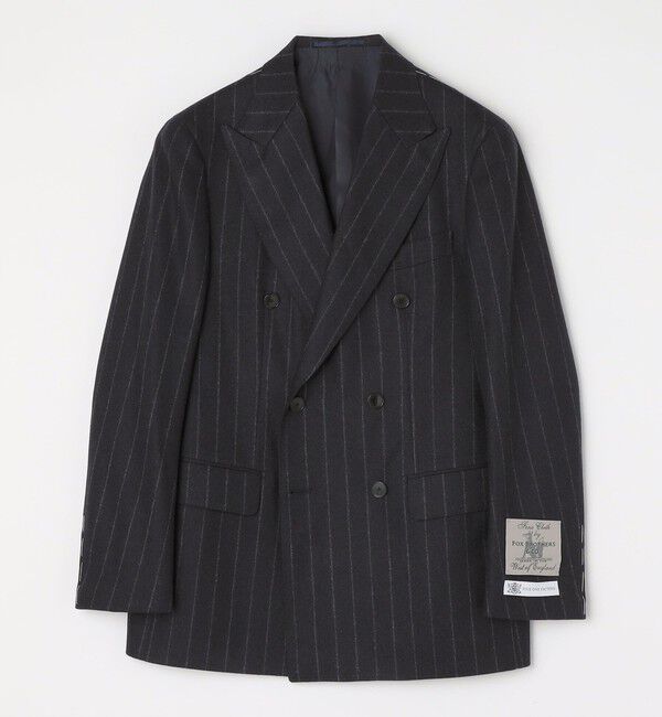 SHIPS「SHIPS: ラグジュアリー フォックスブラザーズ チョークストライプ ダブル スーツ 」|スーツ|