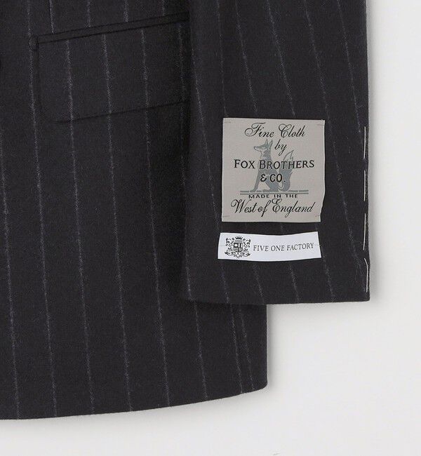 SHIPS「SHIPS: ラグジュアリー フォックスブラザーズ チョークストライプ ダブル スーツ 」|スーツ|