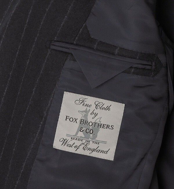 SHIPS「SHIPS: ラグジュアリー フォックスブラザーズ チョークストライプ ダブル スーツ 」|スーツ|
