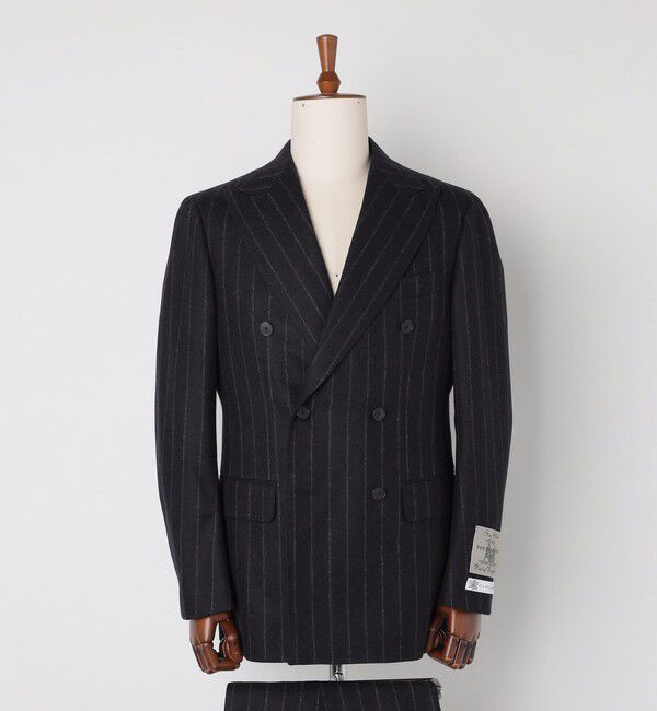 SHIPS「SHIPS: ラグジュアリー フォックスブラザーズ チョークストライプ ダブル スーツ 」|スーツ|