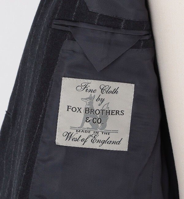 SHIPS「SHIPS: ラグジュアリー フォックスブラザーズ チョークストライプ ダブル スーツ 」|スーツ|