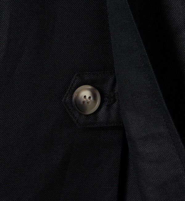 quaranciel「quaranciel:〈手洗い可能〉コットン リネン ダブル オーバー コート」|その他|