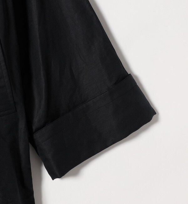 quaranciel「quaranciel:〈手洗い可能〉コットン リネン ダブル オーバー コート」|その他|