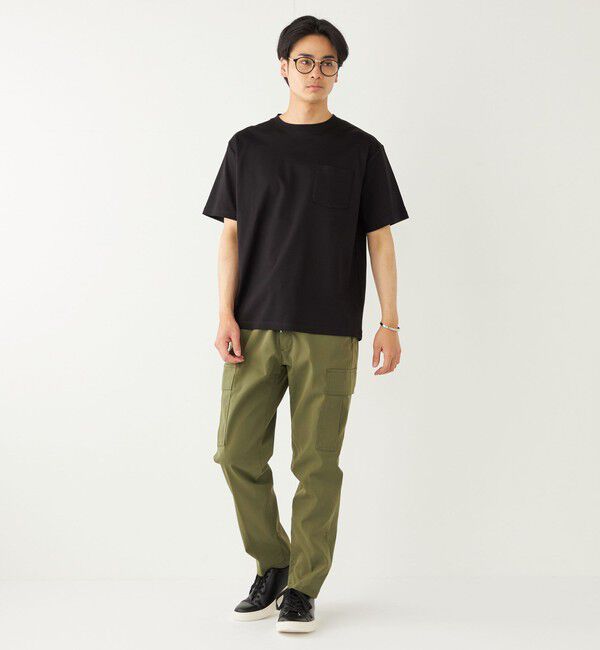 SHIPS Colors 「SHIPS Colors:シルケット コットン クルーネック ポケット Tシャツ◇」|Tシャツ・カットソー|