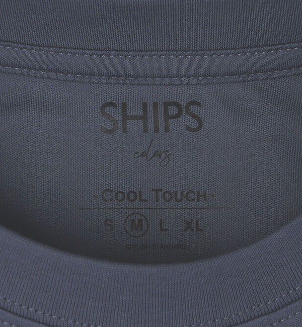 SHIPS Colors 「SHIPS Colors:シルケット コットン クルーネック ポケット Tシャツ◇」|Tシャツ・カットソー|
