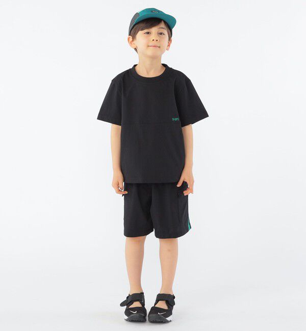 SHIPS KIDS「SHIPS KIDS:100～130cm /〈UVカット/吸水速乾〉ドライタッチ プルオーバー」|Tシャツ・カットソー|