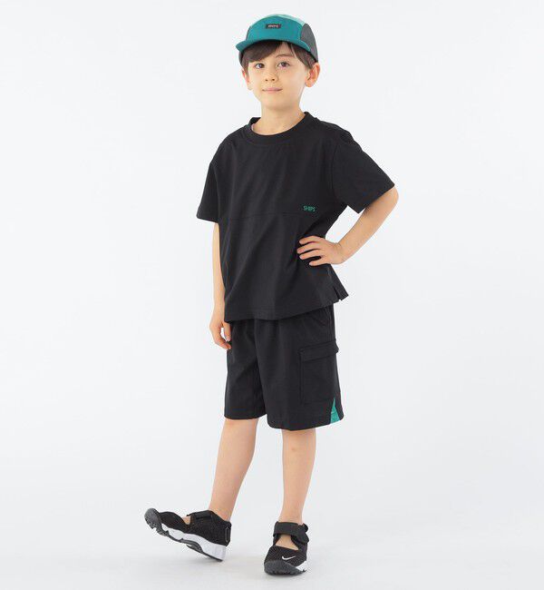 SHIPS KIDS「SHIPS KIDS:100～130cm /〈UVカット/吸水速乾〉ドライタッチ プルオーバー」|Tシャツ・カットソー|