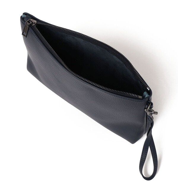 SHIPS any「SHIPS any: スプリット レザー トートバッグ (クラッチバッグ付き) 25AW◆」|トートバッグ|