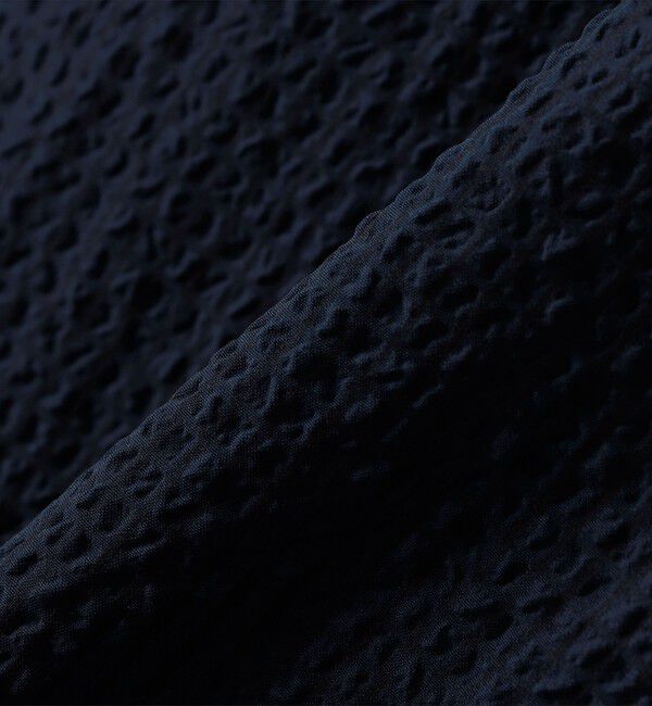 SHIPS KIDS「SHIPS KIDS:140～150cm /〈UVカット/洗濯機可能〉フリル パーカ」|ブルゾン・スタジャン|