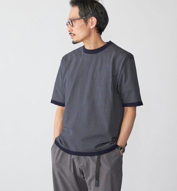 SHIPS「SHIPS:〈洗濯機可能〉18ゲージ ポリエステル ライト リラックス Tシャツ」|Tシャツ・カットソー|