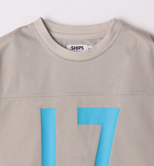 SHIPS Colors 「SHIPS Colors:80～130cm / ナンバリング メッシュ Tシャツ」|Tシャツ・カットソー|