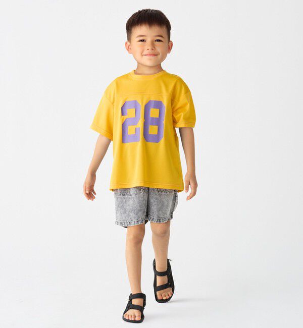 SHIPS Colors 「SHIPS Colors:80～130cm / ナンバリング メッシュ Tシャツ」|Tシャツ・カットソー|