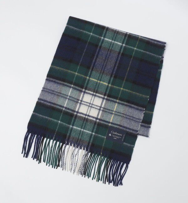 SHIPS「SHIPS: カシミヤ チェック マフラー」|マフラー|