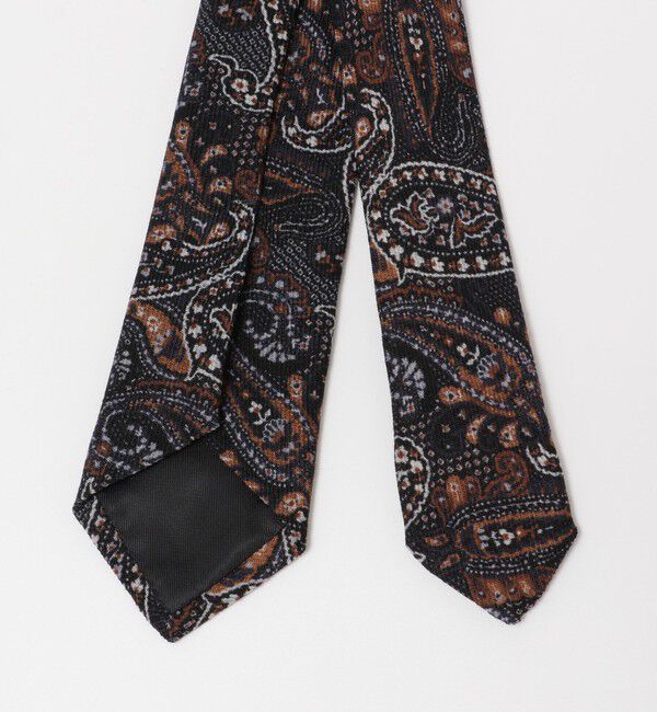 SHIPS「MARCEL LASSANCE: WOOL PAISLEY NARROW TIE」|ネクタイ・蝶ネクタイ|