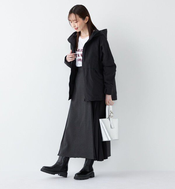 SHIPS Colors 「SHIPS Colors:〈手洗い可能〉プリーツ コンビ スカート」|スカート|