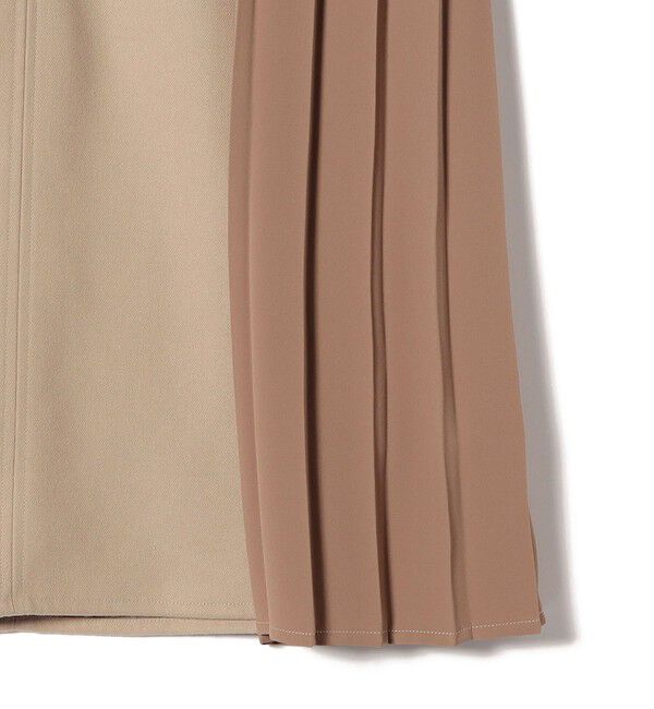 SHIPS Colors 「SHIPS Colors:〈手洗い可能〉プリーツ コンビ スカート」|スカート|