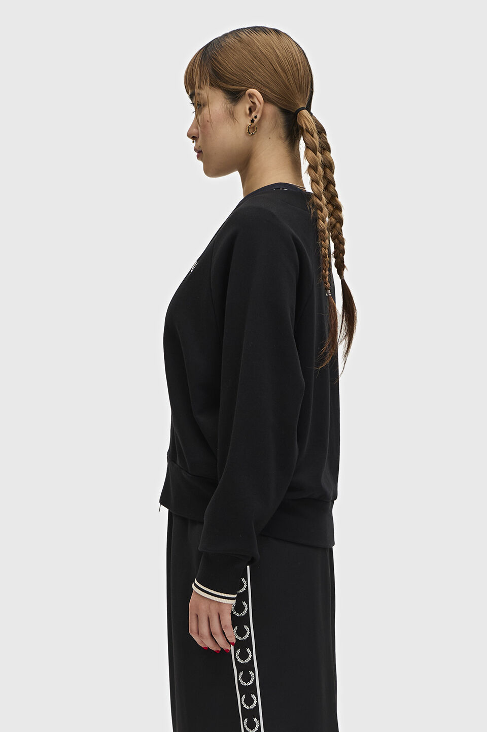 FRED PERRY 「Zip-Through Sweatshirt Cardigan」|カーディガン|