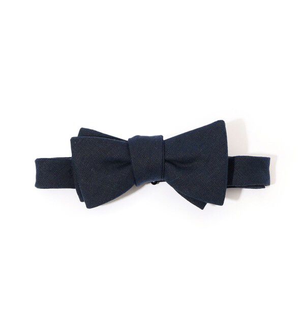 TOMORROWLAND GOODS「TOMORROWLAND リネン ボウタイ」|ネクタイ・蝶ネクタイ|69 ネイビー