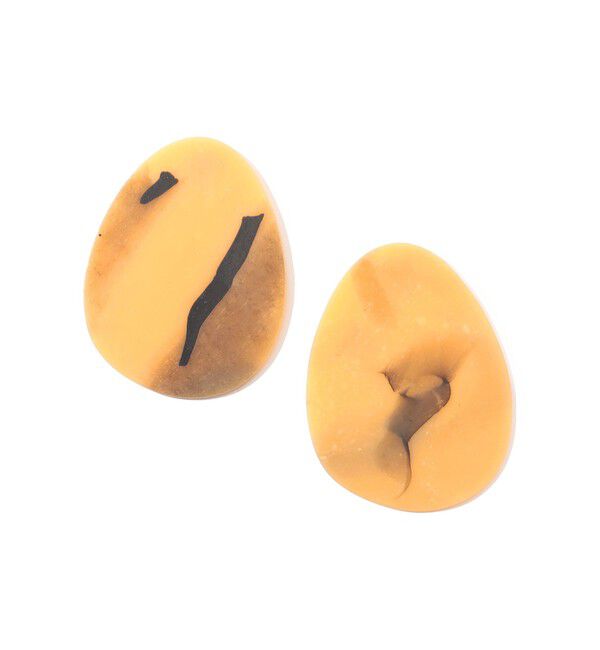 TOMORROWLAND GOODS「HELLO ZEPHYR GOLDEN DROP ピアス」|ピアス|82 イエロー系