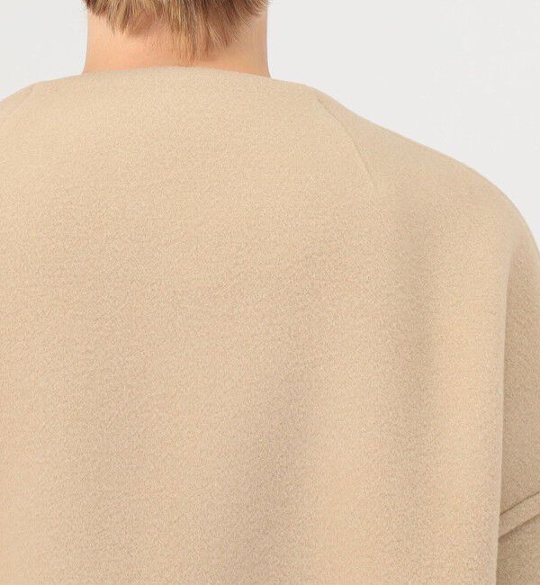 n*0様 23AW✨ボールジィ　ウールナイロンベロア コクーンコート　ベージュ BALLSEY（ボールジィ）の「ウールナイロンベロア コクーンコート（ノー