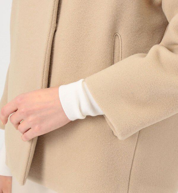 ウールナイロンベロア コクーンコート（Ballsey）｜ルミネの