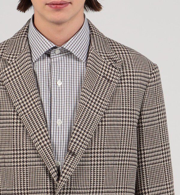 TOMORROWLAND MENS「コットンポリエステルリネン シューティングジャケット」|テーラードジャケット|