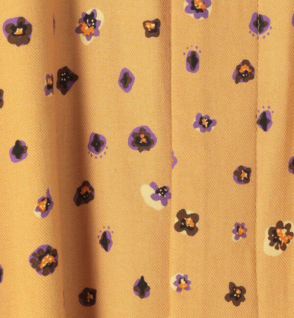 MACPHEE「ファインパターンプリント ジャンプスーツ」|オールインワン|