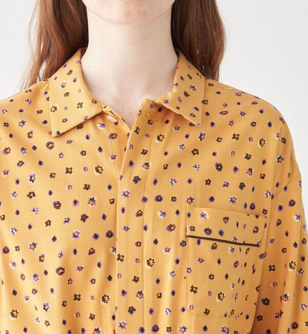 MACPHEE「ファインパターンプリント ジャンプスーツ」|オールインワン|