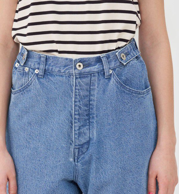 GALERIE VIE「ハイツイストデニム ストレートパンツ」|デニム|